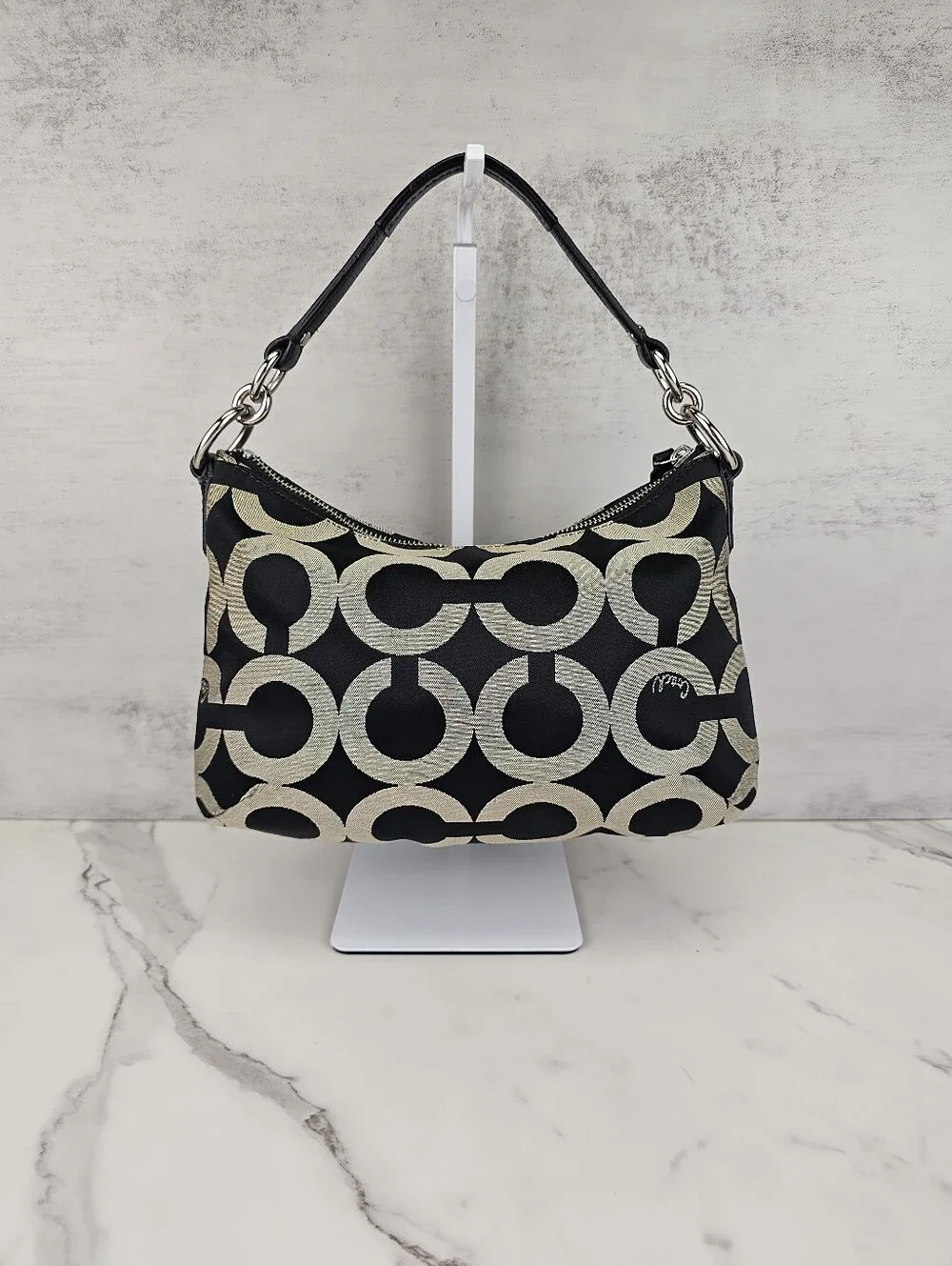 Coach OP Art Kristen Hobo Shoulder Bag